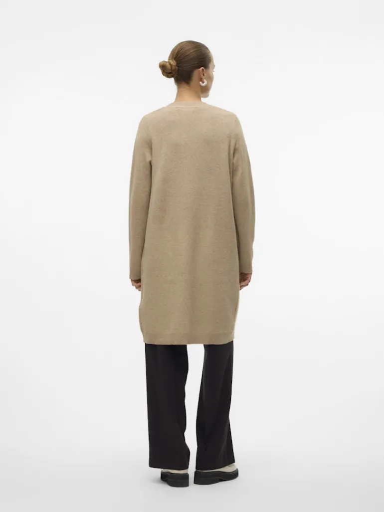 VMSABA LS POCKET COATIGAN GA NOOS silver mink