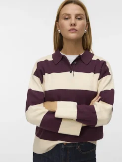 VMSABA POLONECK LS PULLOVER winetasting