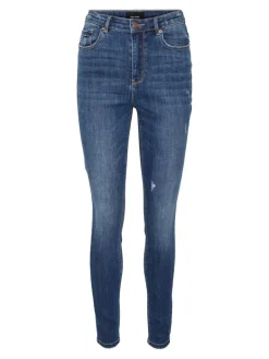 VMSOPHIA HR SKINNY DESTR J LI388 NOOS medium blue denim