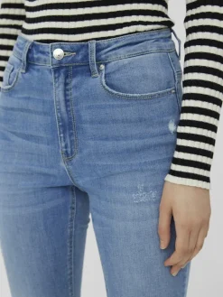 VMSOPHIA HR SKINNY DESTR J LI371 NOOS medium blue denim