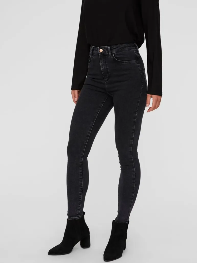 VMSOPHIA HR SKINNY JEANS BA210 VMA NOOS dark grey denim