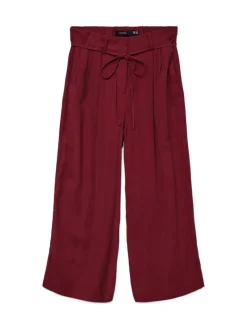 VMTANYA HW 7/8 WIDE PANTS BOO syrah