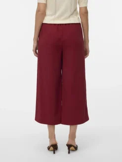VMTANYA HW 7/8 WIDE PANTS BOO syrah