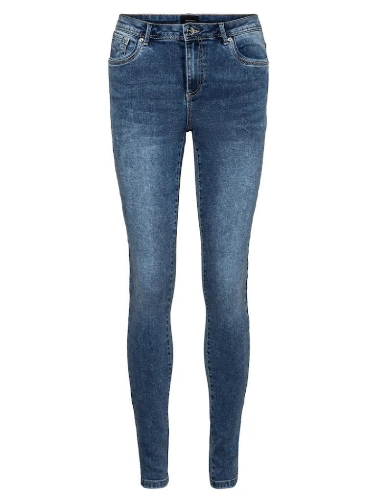 VMTANYA MR SK JEANS VI3340 GA medium blue denim