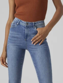 VMTANYA MR SK JEANS VI3340 GA medium blue denim