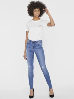 VMTANYA MR S PIPING ANK DS CUT VI349 GA medium blue denim