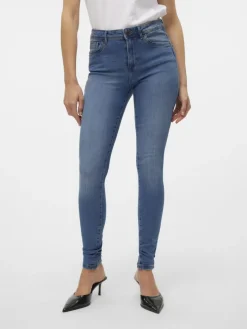 VMTANYA MR S PIPING JEANS VI349 GA NOOS medium blue denim