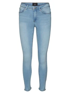 VMTANYA MR S PIPING JEANS VI352 GA NOOS light blue denim