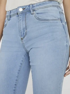 VMTANYA MR S PIPING JEANS VI352 GA NOOS light blue denim