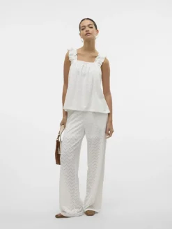 VMTHAS NW WIDE PANT JRS GA VO snow white