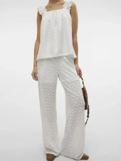VMTHAS NW WIDE PANT JRS GA VO snow white