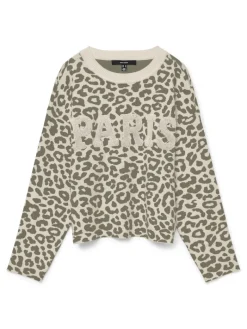 VMTRES BIEN LS O-NECK PULLOVER birch2