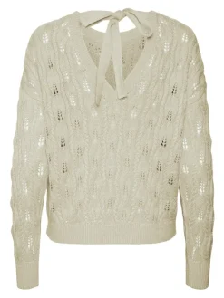 VMVERENA LS O-NK BACKDETAIL PULLOVER BOO birch