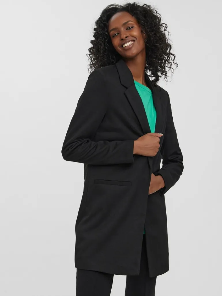 VMVERINA LS LONG BLAZER NOOS black