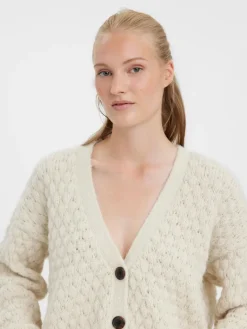 VMWINNIE STRUCTURE LS CARDIGAN GA birch