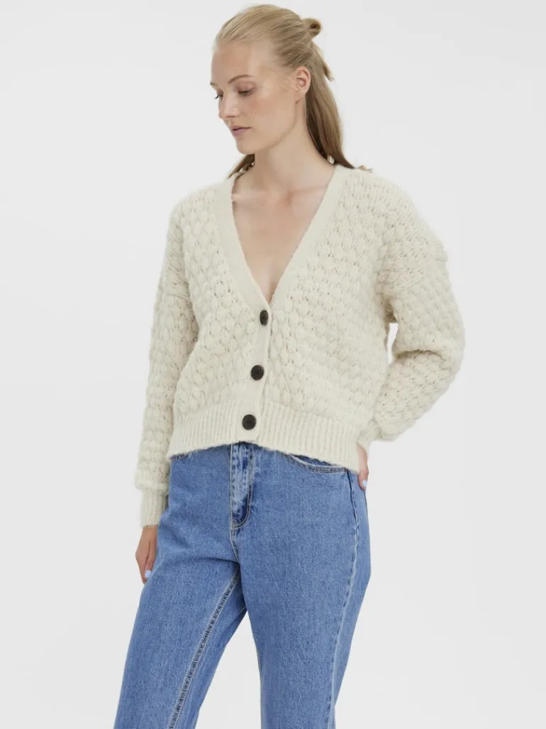VMWINNIE STRUCTURE LS CARDIGAN GA birch