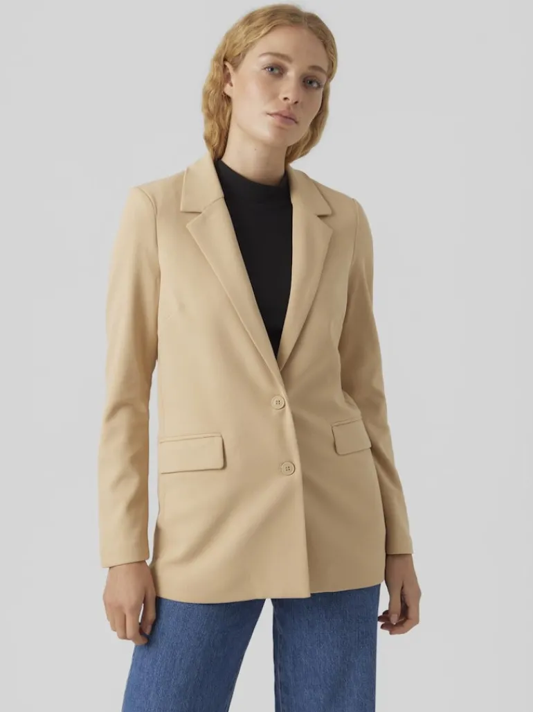 VMZAMIRA LS LOOSE BLAZER GA NOOS irish cream