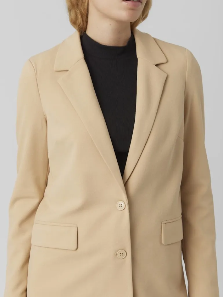 VMZAMIRA LS LOOSE BLAZER GA NOOS irish cream
