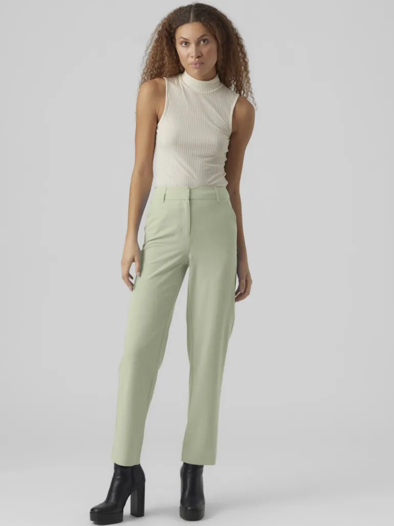VMZELDA HW STRAIGHT PANT BOO grün2