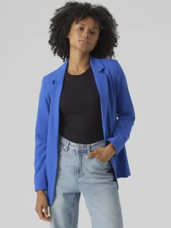 VMZELDA LS LOOSE BLAZER BOO beaucoup blue