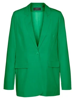 VMZELDA LS LOOSE BLAZER BOO bright green