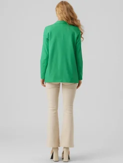 VMZELDA LS LOOSE BLAZER BOO bright green
