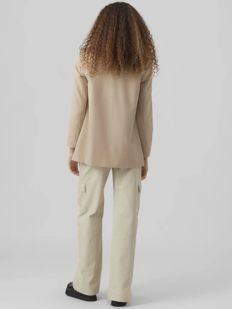 VMZELDA LS LOOSE BLAZER BOO humus
