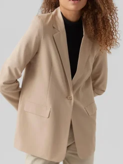 VMZELDA LS LOOSE BLAZER BOO humus