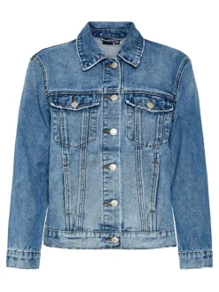 VMZORICA LS DENIM JACKET MIX GA NOOS medium blue denim