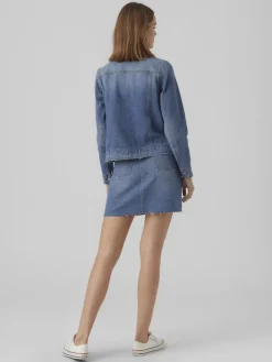 VMZORICA LS DENIM JACKET MIX GA NOOS medium blue denim
