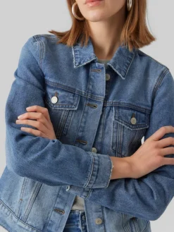 VMZORICA LS DENIM JACKET MIX GA NOOS medium blue denim