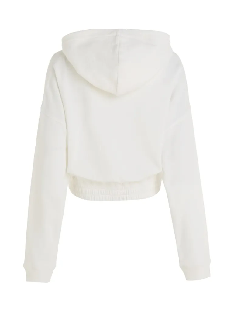 WAFFLE HOODIE greige