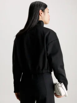 WAIST DRAWCORD ROLLNECK black