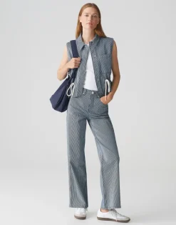 Walea mid striped blue