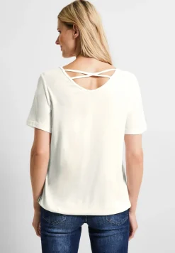 Wave Fotoprint Shirt vanilla white