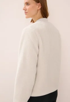 Wendbarer Blouson teddy vanilla white