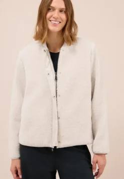 Wendbarer Blouson teddy vanilla white
