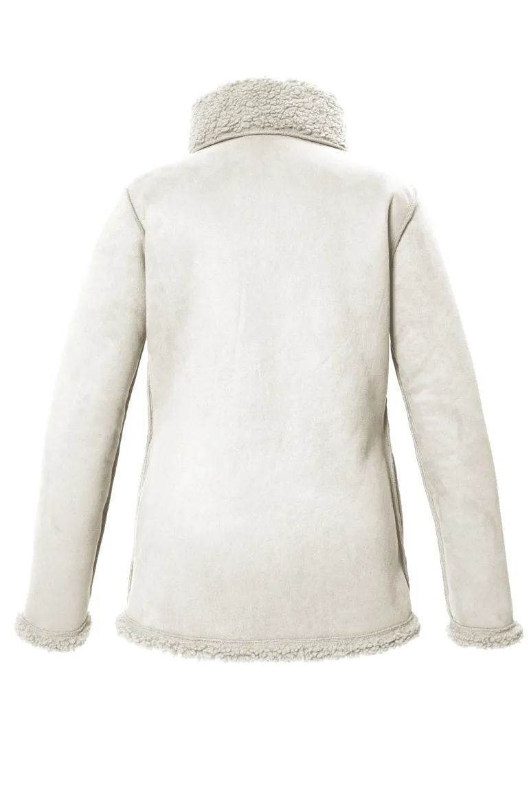 Wendejacke in Wildlederoptik 00111 creme