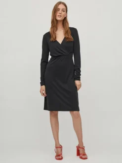 Wickelkleid Dala black