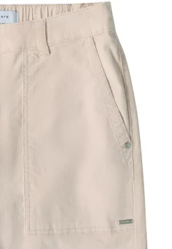 Wide Leg Cordhose oat milk beige