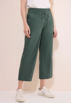 7/8 Wide Leg Hose dark balmy khaki