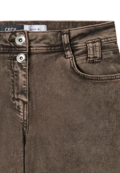 Wide Leg Jeans chocolate mousse