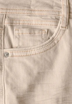 Wide Leg Jeans jute beige
