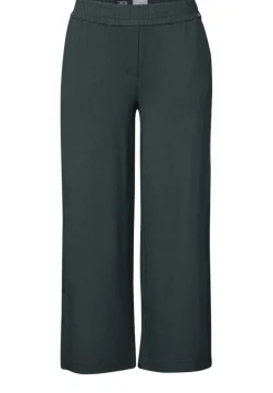 Wide Leg Jersey-Hose slate khaki