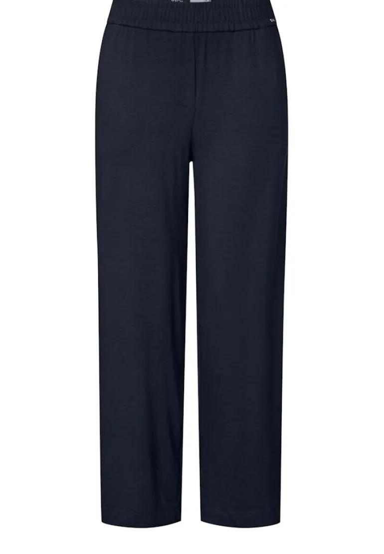 Wide Leg Jersey-Hose universal blue
