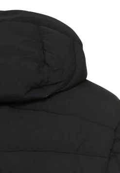 Winterjacke mit abnehmbarer Kapuze asphalt