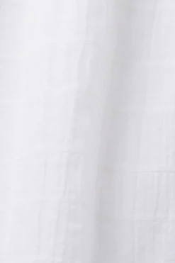Women Blouses woven long sleeve white