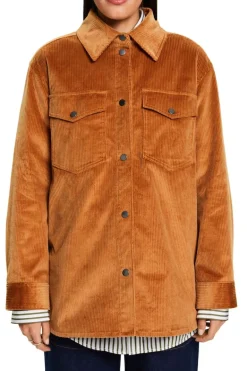 Women Jackets indoor woven regular caramel