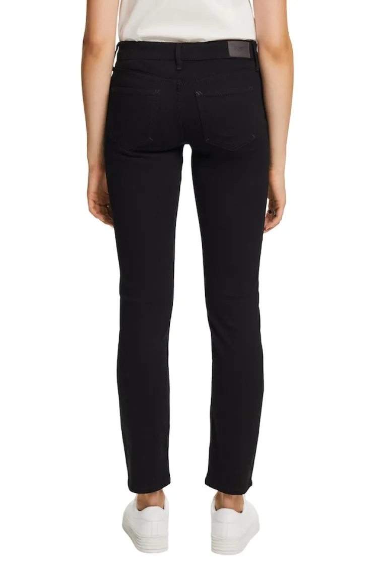 Women Pants denim length service black rinse