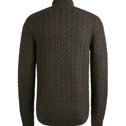 wool blend dark earth